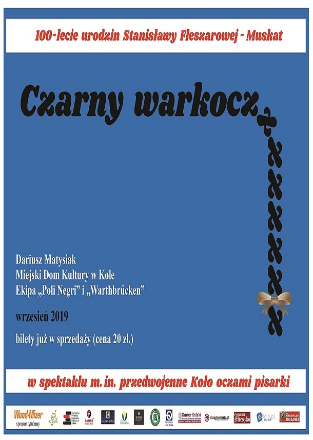 Czarny warkocz